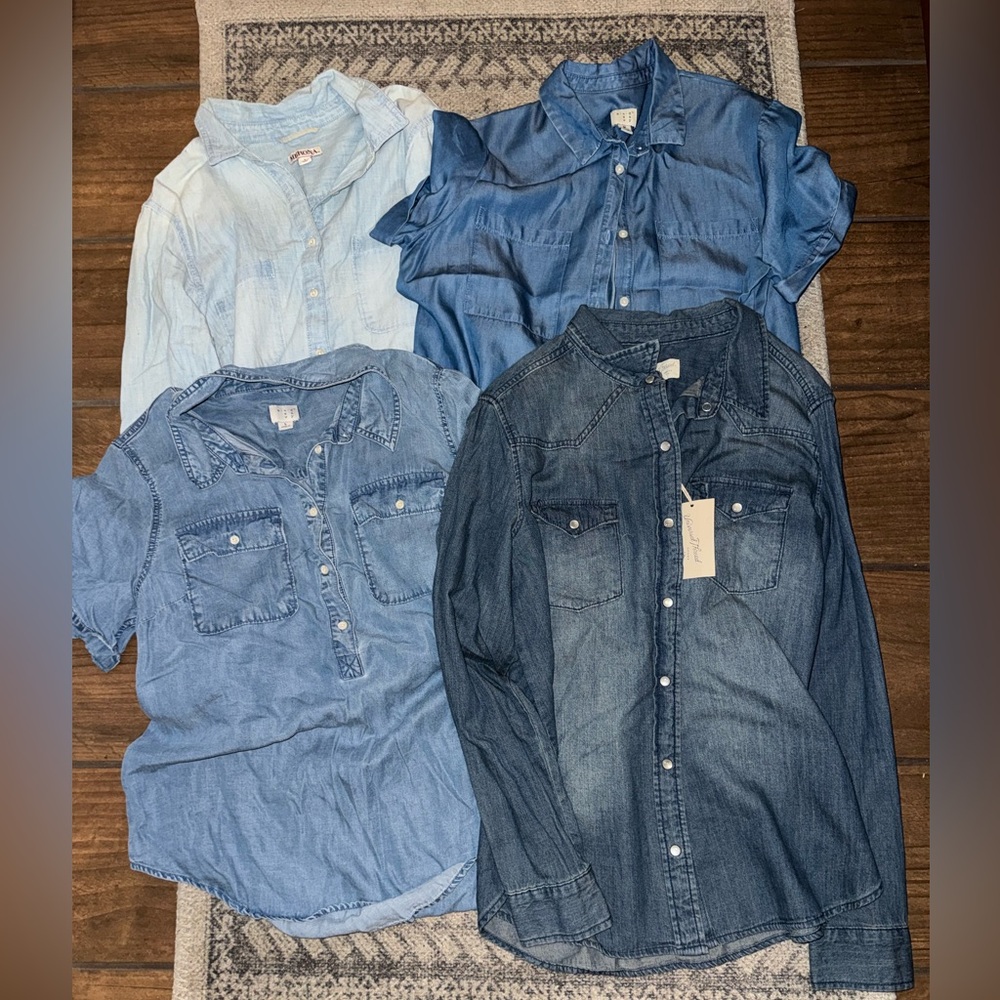 4 Denim Tops